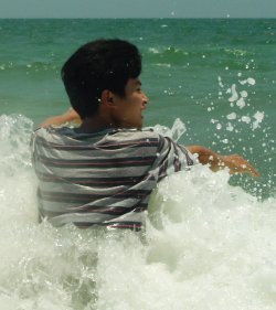 Surf swimming
